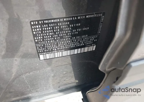 2024 Volkswagen Tiguan 2.0T Se/2.0T Wolfsburg Edition from USA, damaged, VIN 3VVMB7AX4RM078308